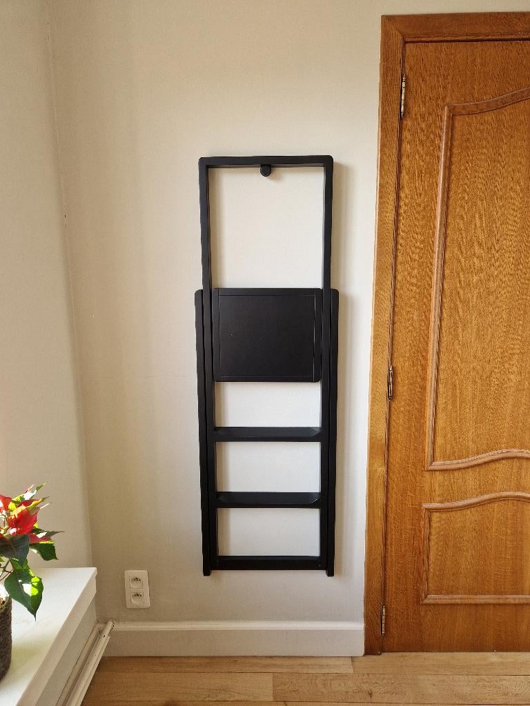 Design House Stockholm – zwarte design ladder - ophangbaar, Ophalen, Zo goed als nieuw, Zwart, Hout