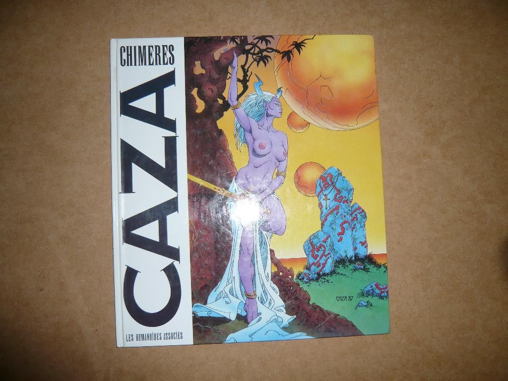 Bd CHIMERES (EO 1988 état neuf) de CAZA, Eén stripboek, Ophalen of Verzenden, Zo goed als nieuw, C A Z A
