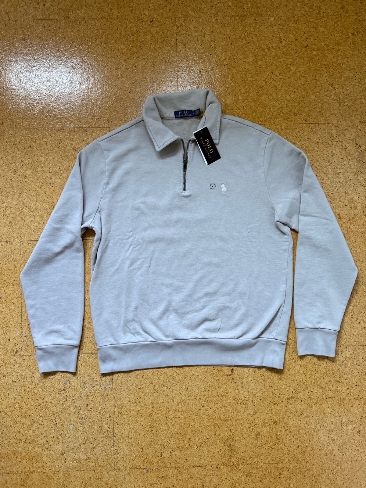 Pull zippé New Polo Ralph Lauren Taille M, Vêtements | Hommes, Pulls & Vestes, Enlèvement ou Envoi, Neuf, Taille 48/50 (M), Beige