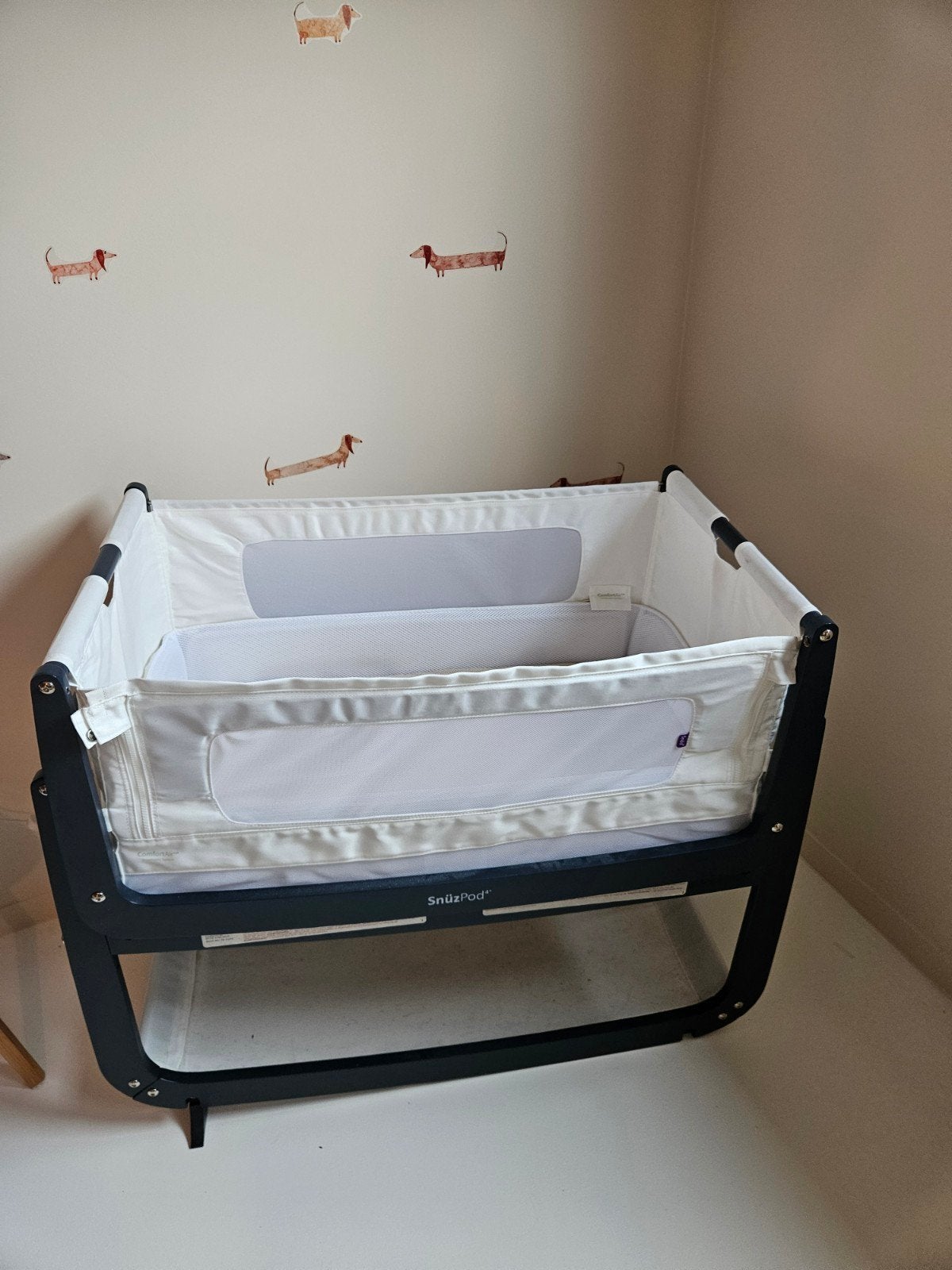 Cosleeper snuzpod Navy incl aerosleep matras + overtre, Ophalen