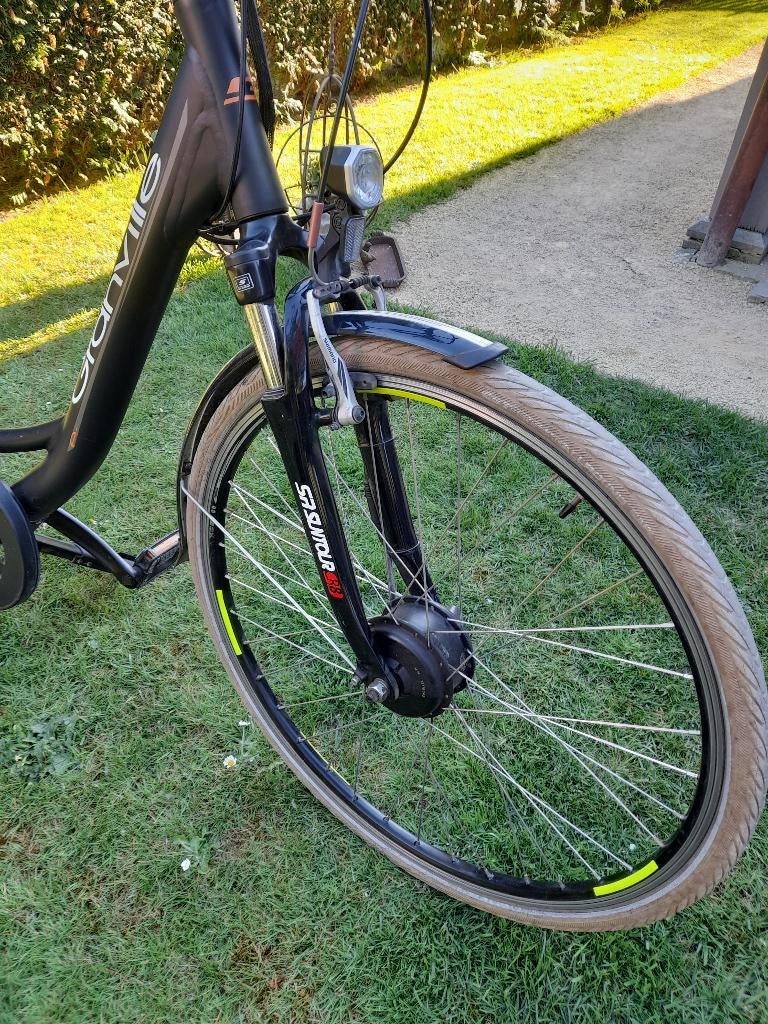Elektrische damesfiets, Ophalen, Gebruikt, Velgrem, Versnellingen