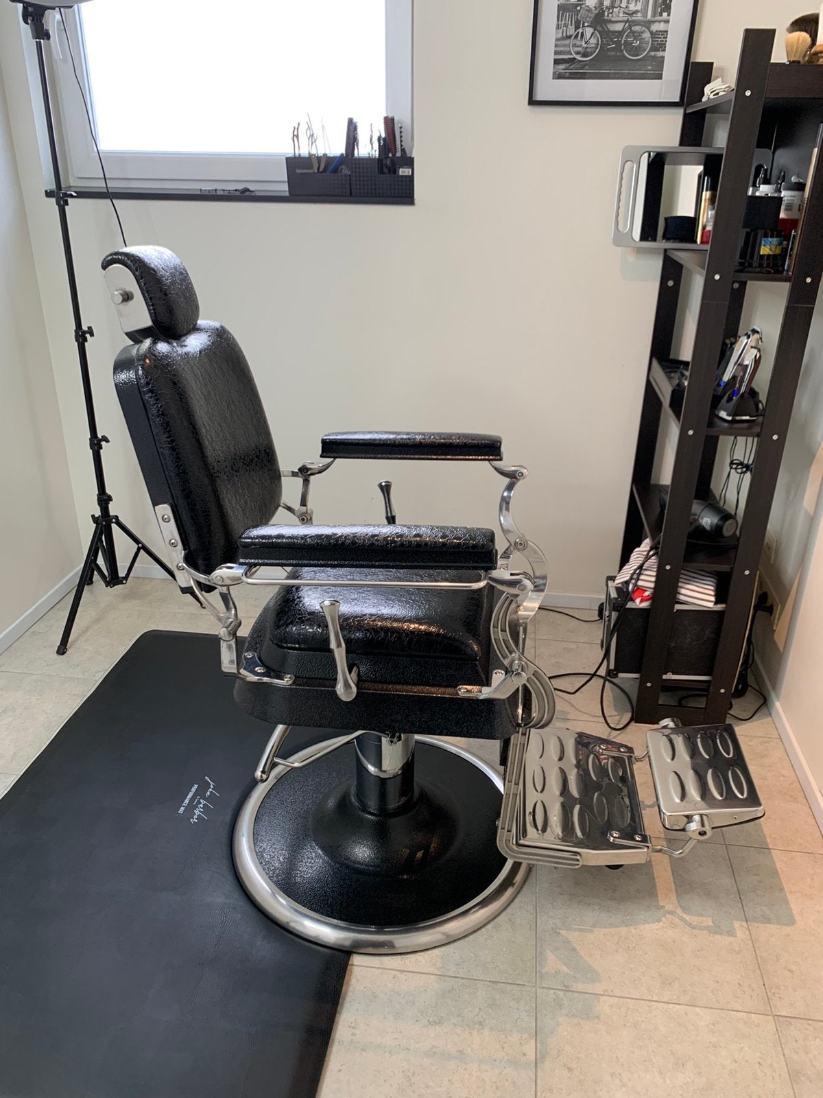Chaise barbier, Enlèvement, Utilisé