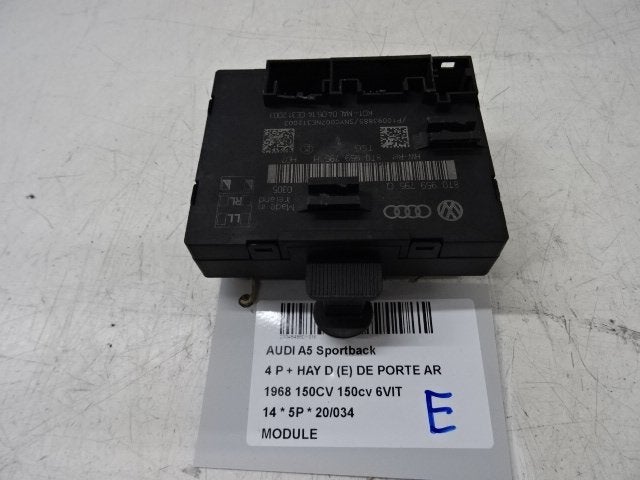 UNITE ELECTRONIQUE Audi A5 Sportback (8TA) (8T0959795Q), Utilisé, Audi
