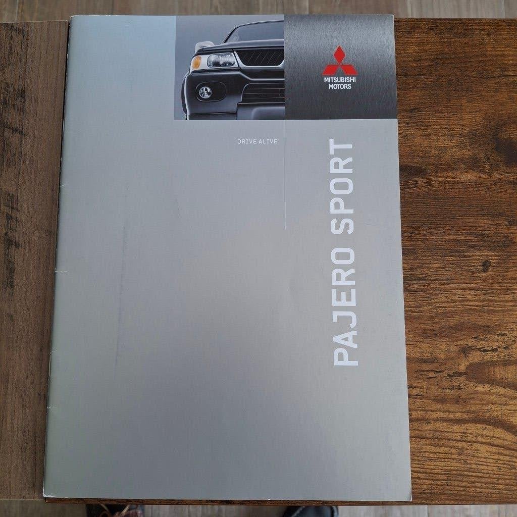 MISUBISHI  PAJERO SPORT    juli 2005, Enlèvement ou Envoi, Neuf, Mitsubishi