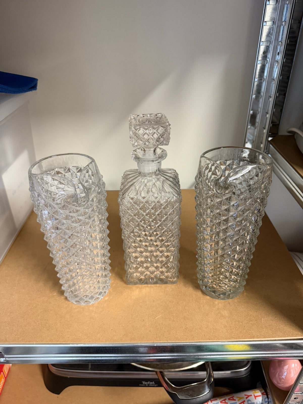 Set en verre, Enlèvement, Utilisé