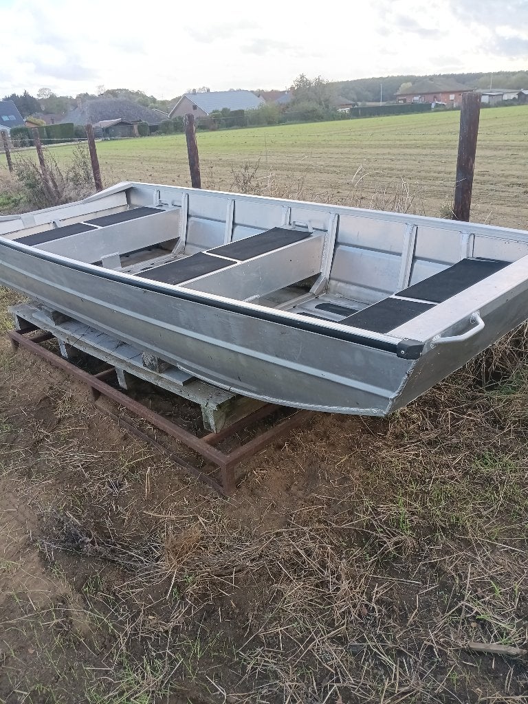 alu visboot 3.6 m +elec minnkota motor--baterij, Ophalen, Zo goed als nieuw, Aluminium