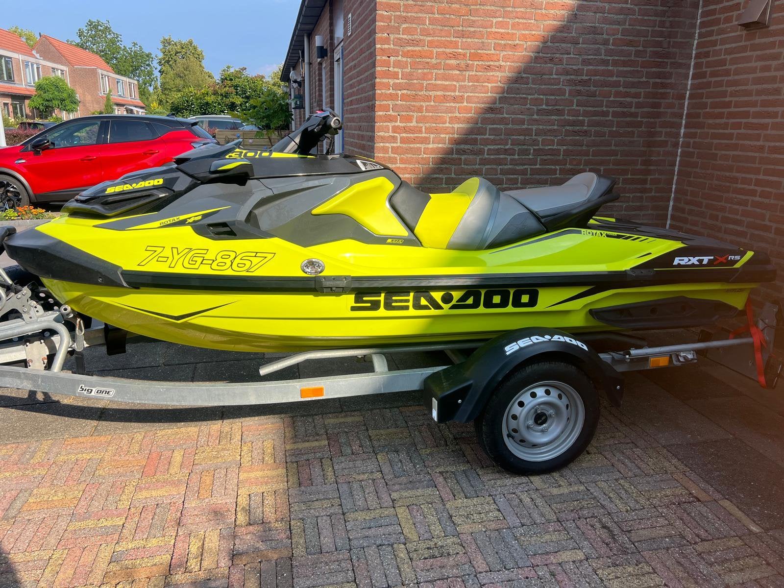 Seadoo RXT-X RS 300 2018 met Jetloader 161 vaaruren, Ophalen, Zo goed als nieuw, 200 pk of meer