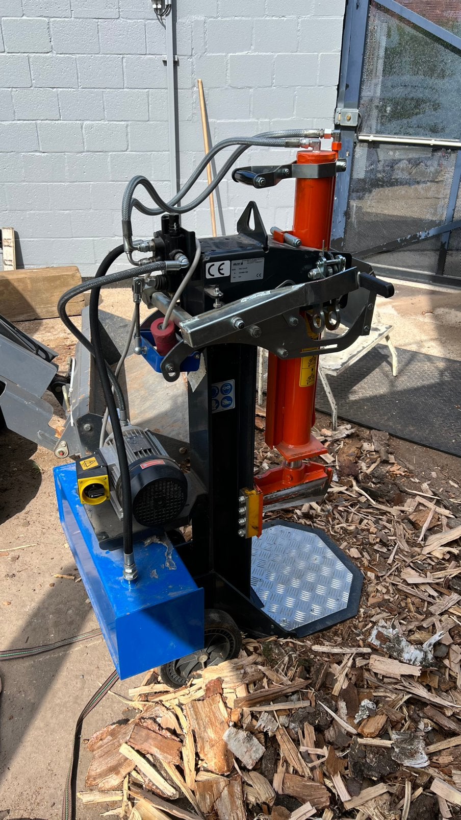 machine à gorge de 400 volts,, Jardin & Terrasse, Enlèvement, Comme neuf