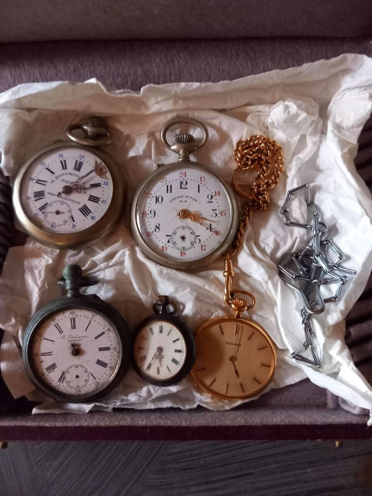 zakhorloges, Handtassen en Accessoires, Ophalen of Verzenden