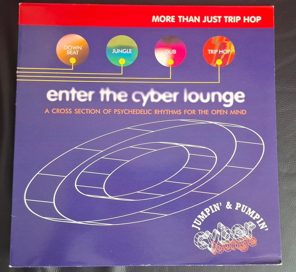 Various - Enter The Cyber Lounge 2 LP Trip Hop Downtempo Dub, Cd's en Dvd's, Vinyl | Overige Vinyl, LP, Gebruikt, Ophalen of Verzenden