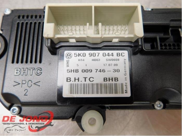 Kachel Bedieningspaneel van een Volkswagen Golf Plus, Gebruikt, -, Volkswagen, -