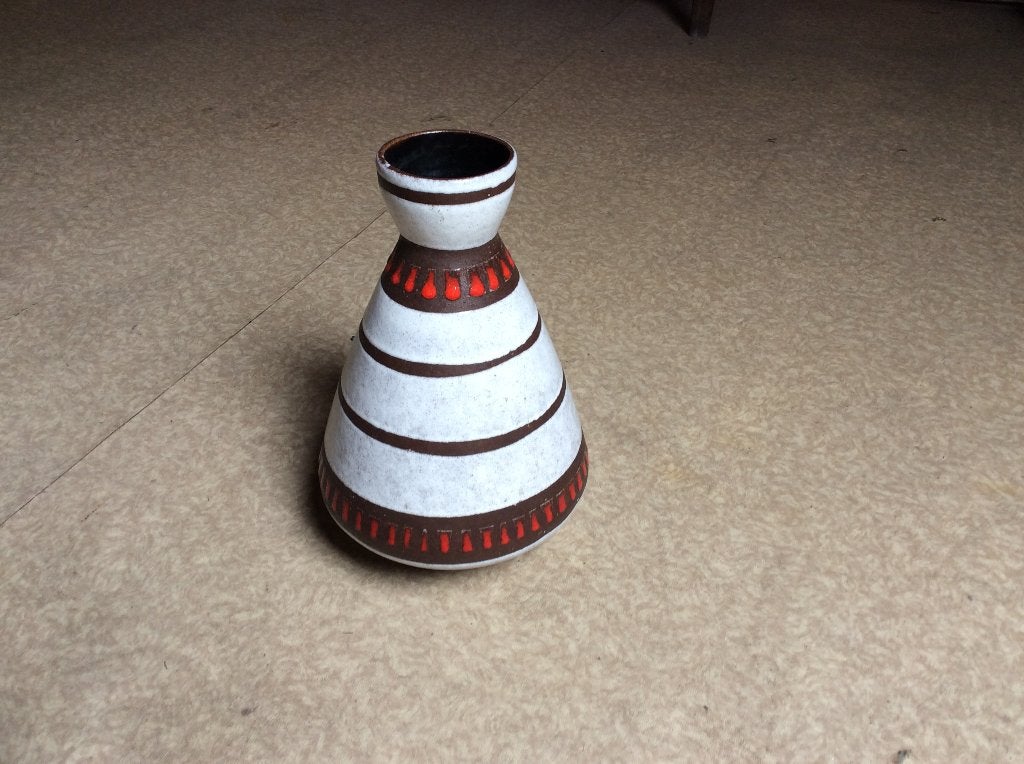 Vintage West Germany keramische vaas, model 547/28, Enlèvement ou Envoi