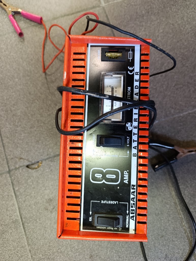 Batterijlader, Gebruikt
