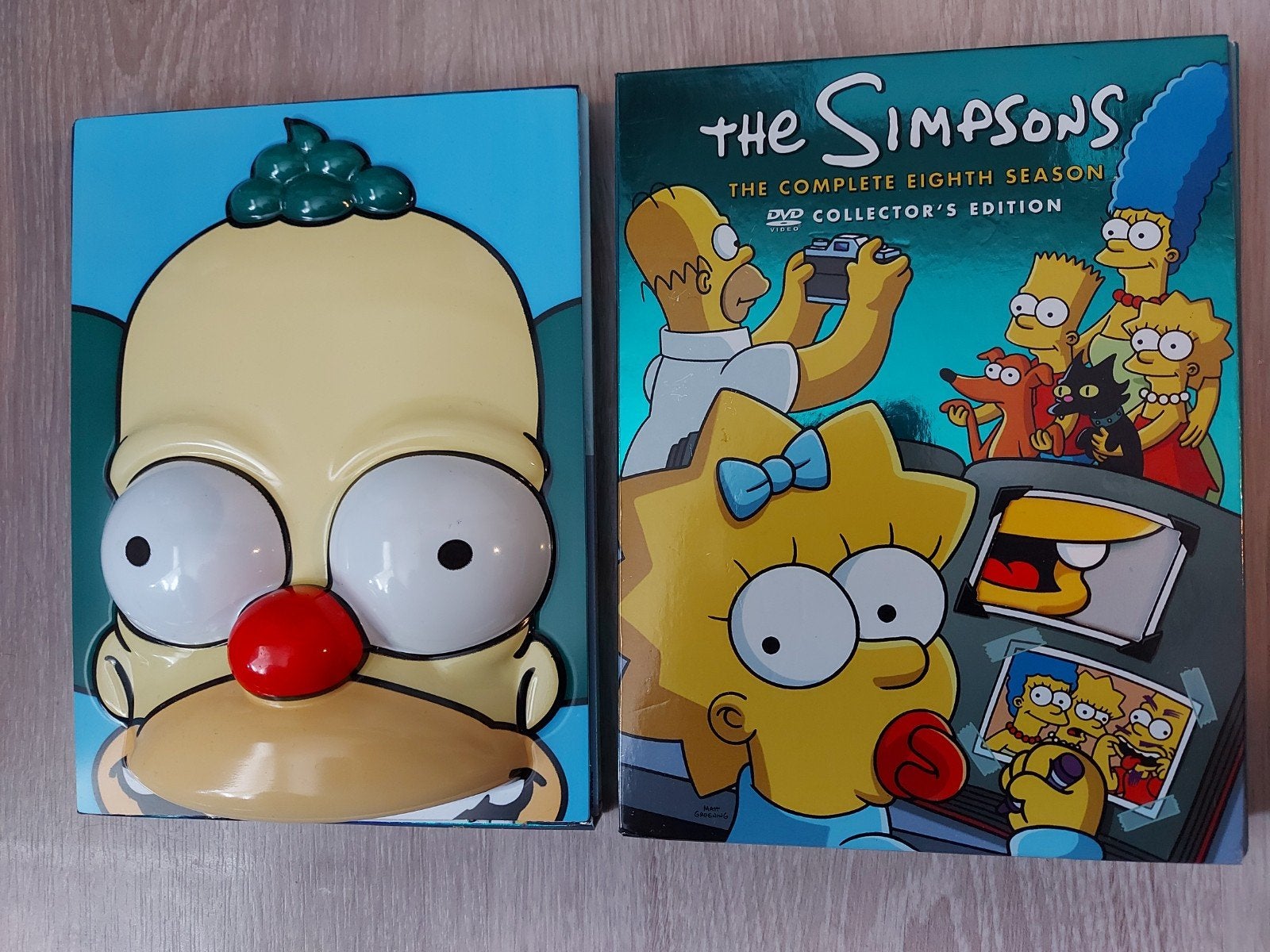 The Simpsons, Cd's en Dvd's, Ophalen