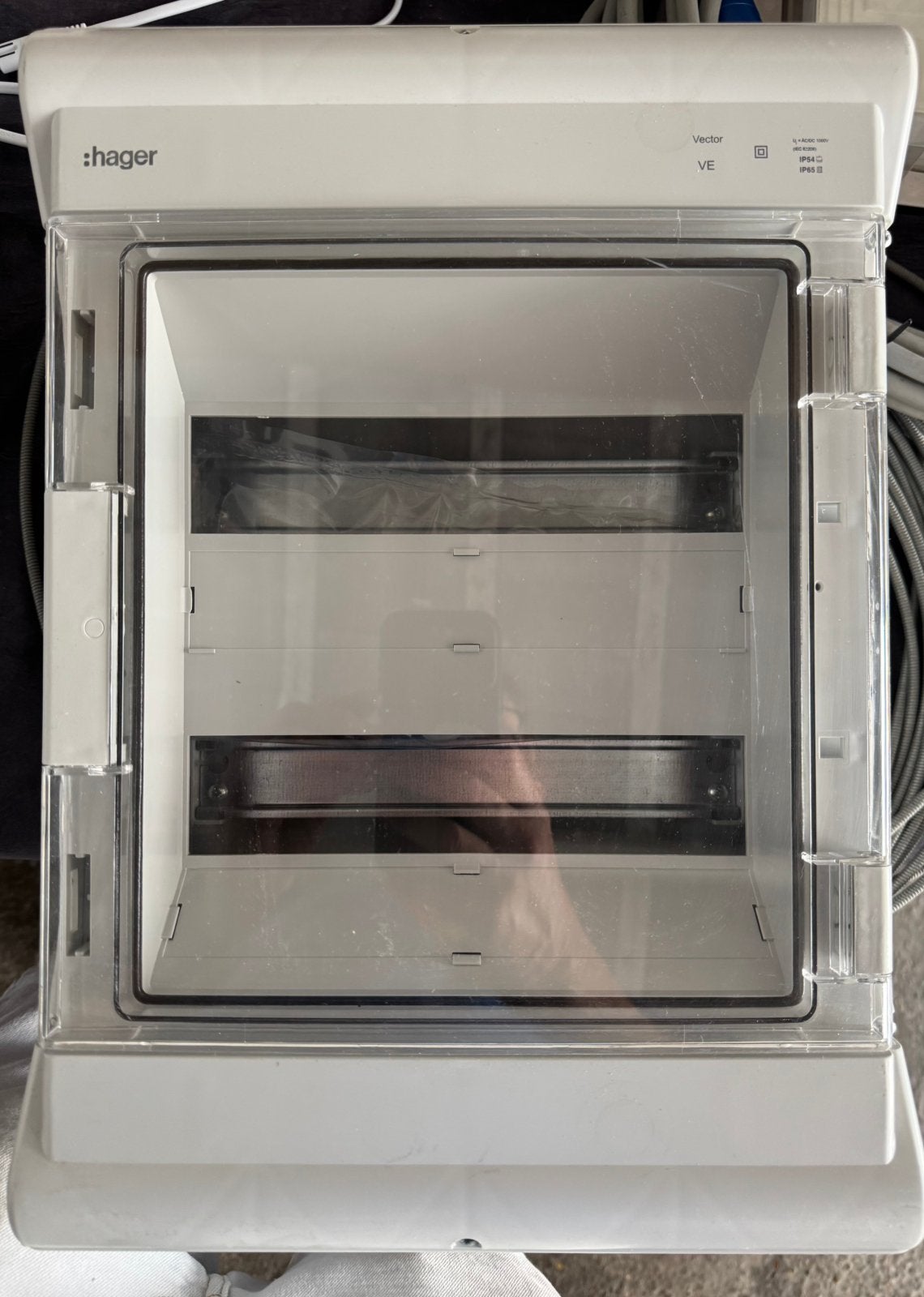 Hager - 24 modules - kast, Doe-het-zelf en Bouw, Ophalen, Nieuw, Hager, Groepenkast