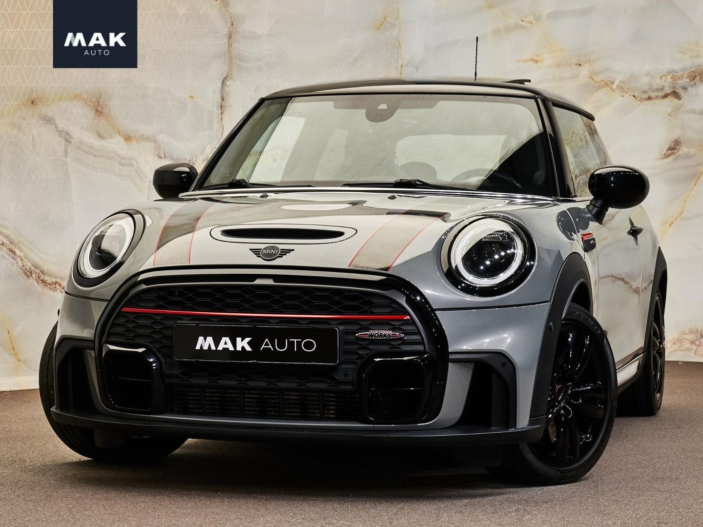 MINI John Cooper Works 2.0 Cooper , pano, HUD, H/K, DCC, key, Automaat, Zwart, Parkeersensor, Bedrijf