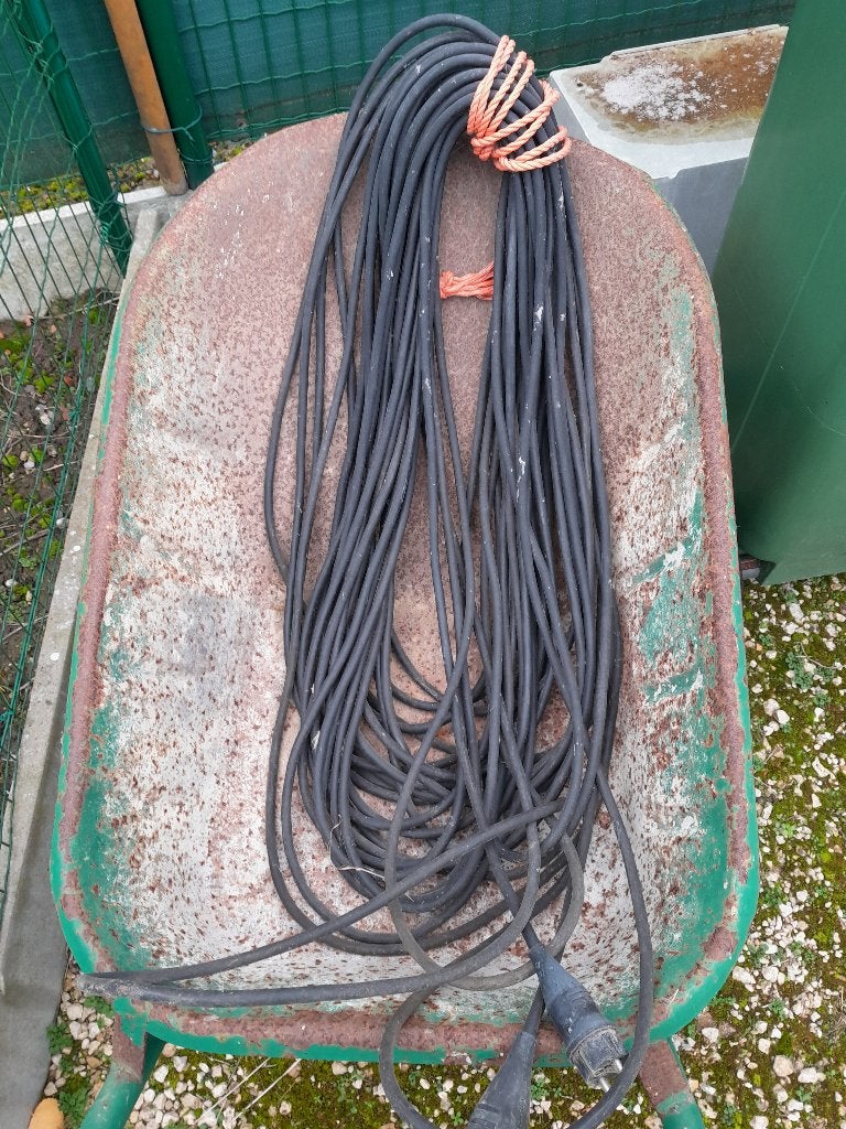 elek verleng kabel 50 m, Doe-het-zelf en Bouw, Ophalen, Zo goed als nieuw, Kabel of Snoer