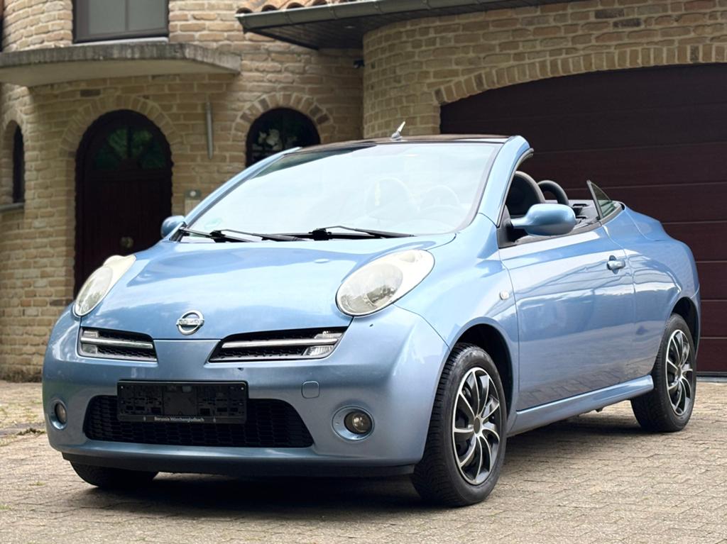 Nissan Micra Cabrio 1.2 Benzine Gekeurd voor verkoop!!!, Auto's, Zwart, Blauw, Handgeschakeld, Radio