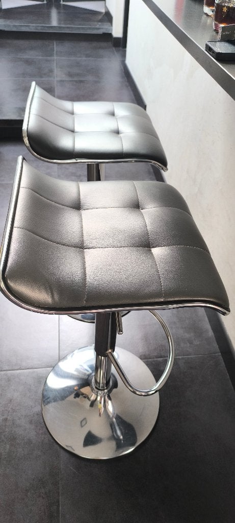 Tabouret, 2 tabourets, Enlèvement, Utilisé, Métal