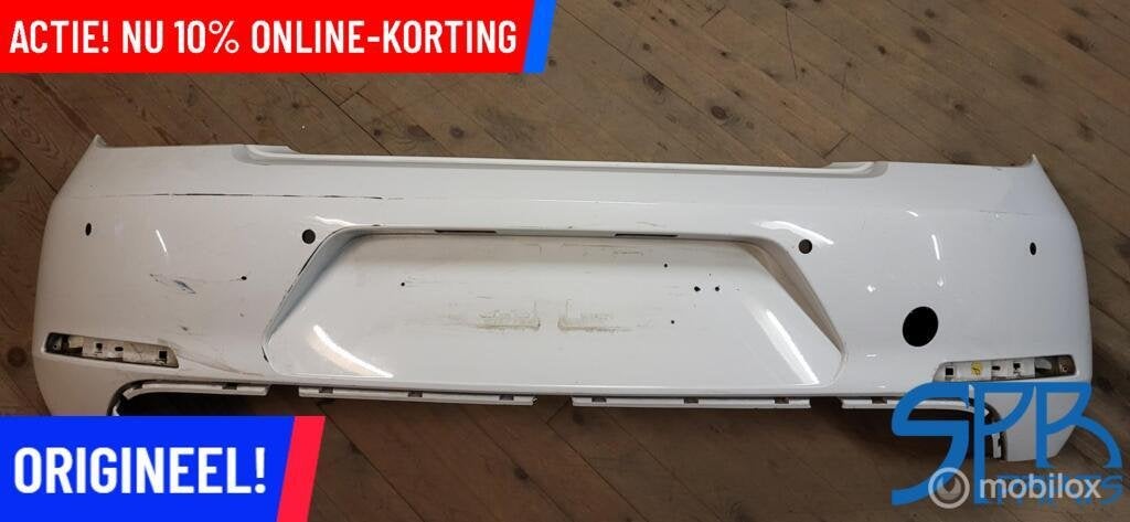 VW BEETLE 5C ACHTERBUMPER 4x PDC 5C5807421D 2011-2018 BUMPER, Enlèvement ou Envoi, Volkswagen, Utilisé, Volkswagen