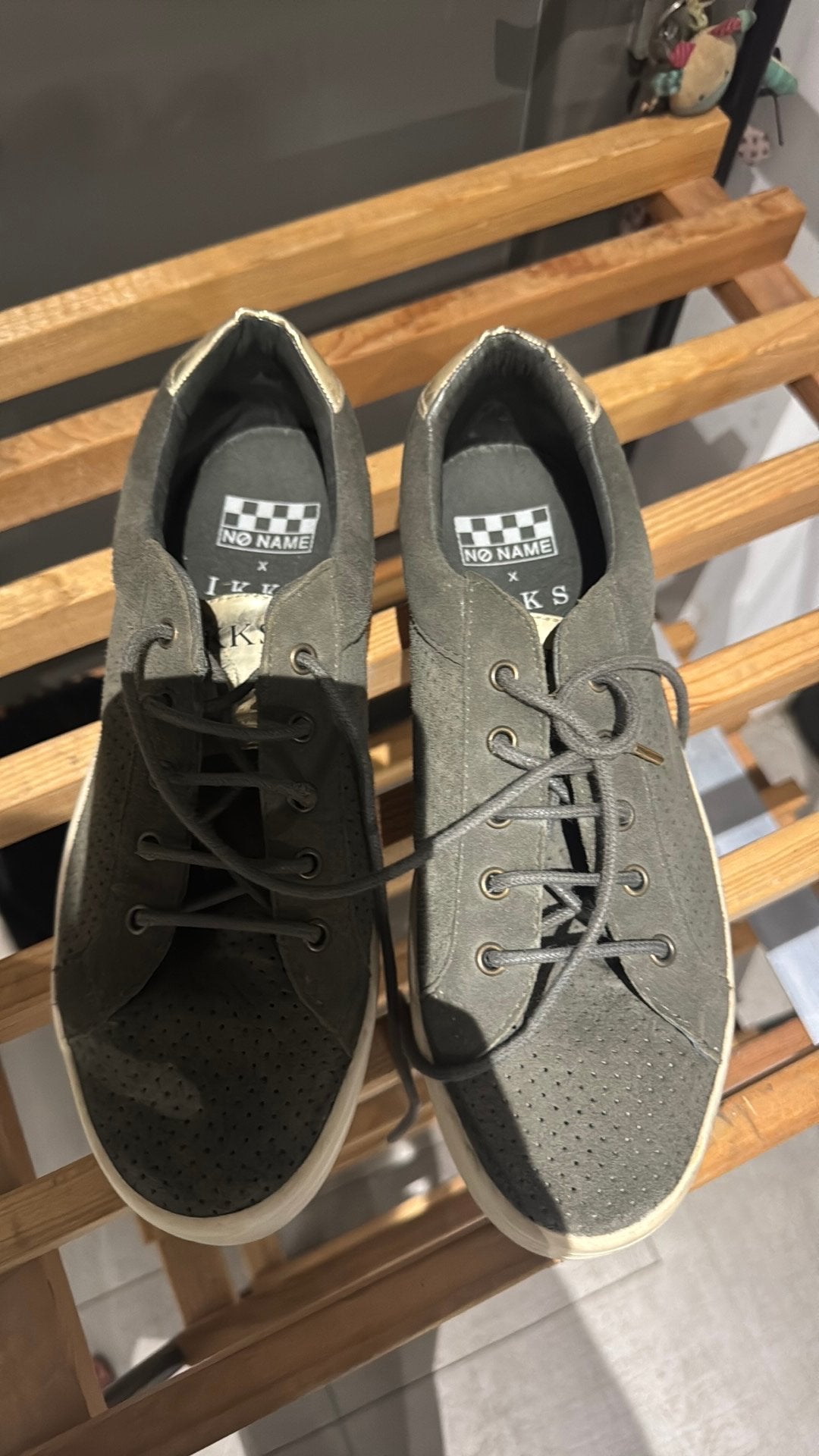 IKKS/No Namesneakers kaki 40, Enlèvement ou Envoi, Comme neuf