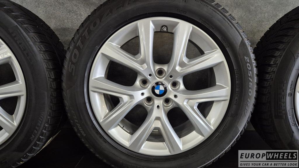 17 inch BMW Velgen Winterbanden X1 F48 X2 F39 Styling 574, Auto-onderdelen, Banden en Velgen, Gebruikt, -, -, Banden en Velgen