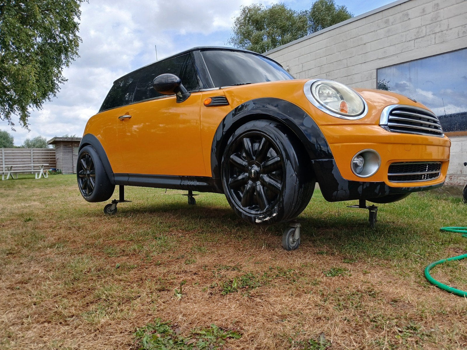 mini cooper en polyester taille réelle, Enlèvement