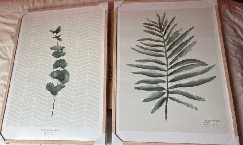 nieuw in doos! Maisons Du Monde - 50cm x 70cm - set, Enlèvement, Neuf