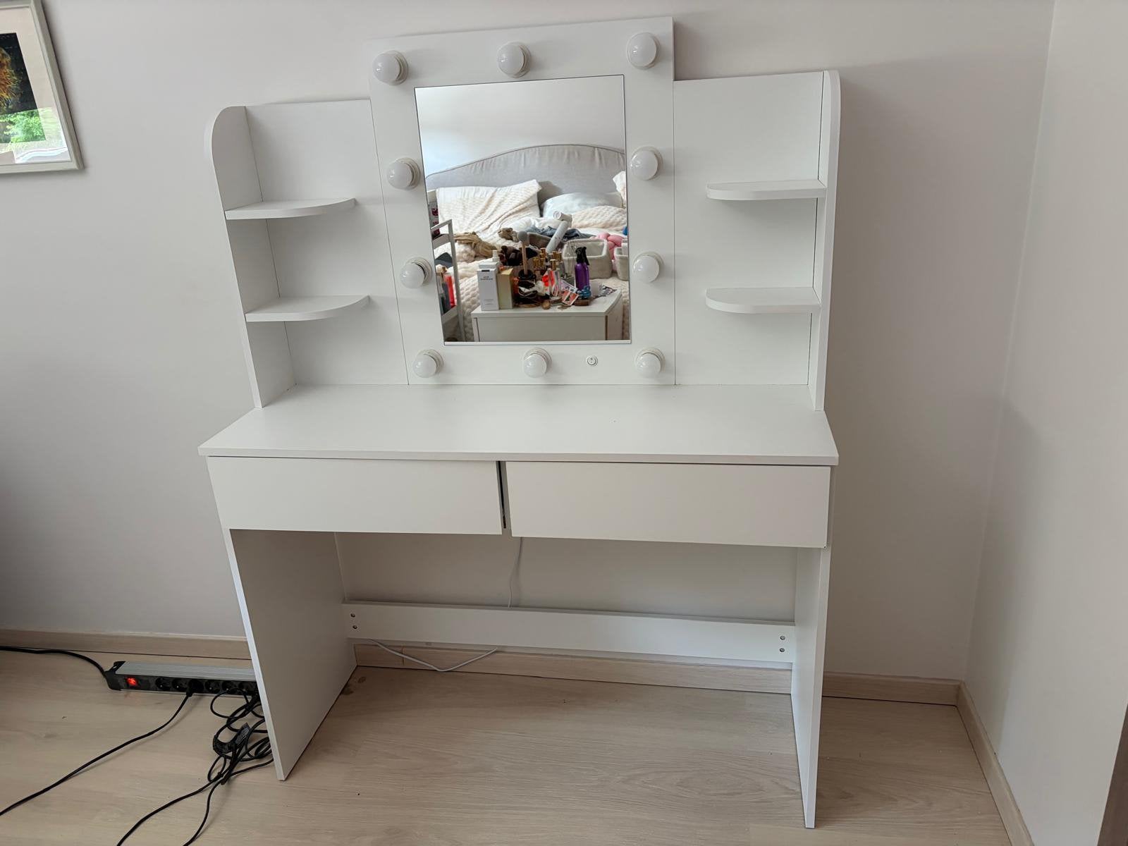 Coiffeuse avec led en parfait etats, Enlèvement, Comme neuf
