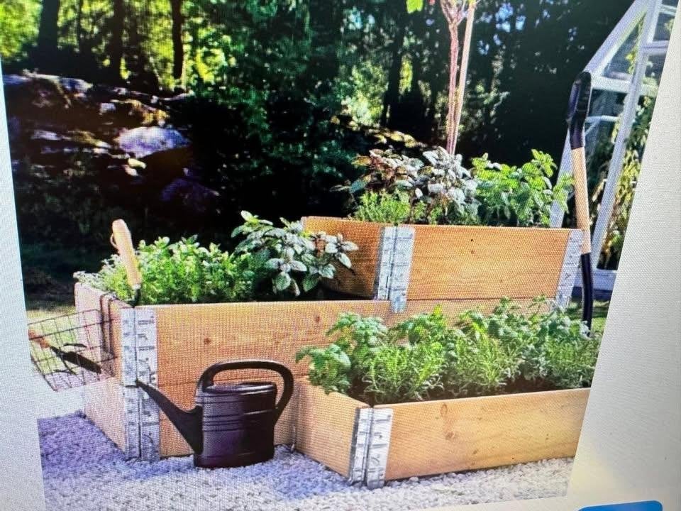 Pallet randen inklapbaar v.o.a bloembakken,speel zandbak, Tuin en Terras, Ophalen, Gebruikt, Minder dan 30 cm, 100 cm of meer