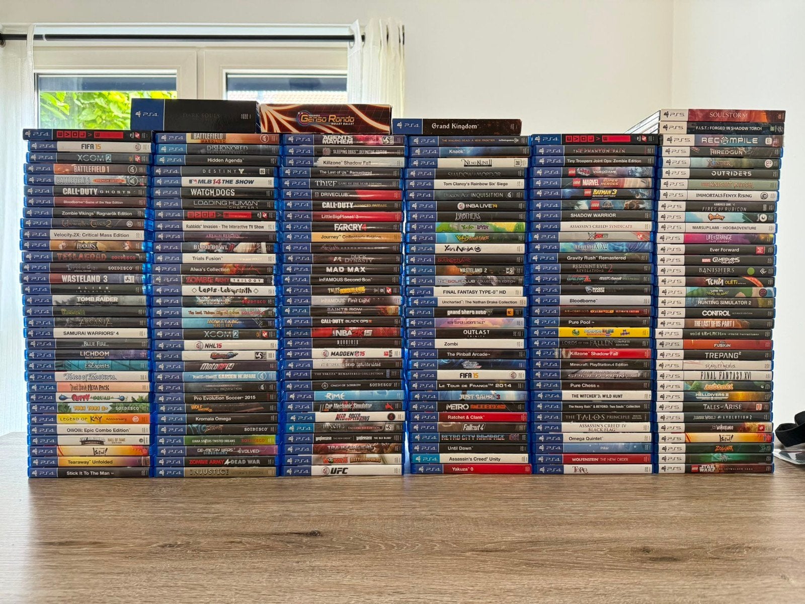 mega lot collectie playstation games, Enlèvement