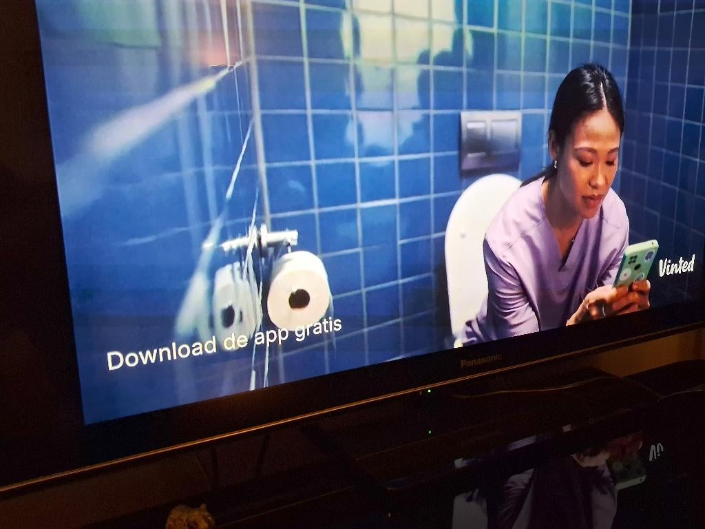 Plasma TV, Panasonic afm. Br. 120 x H. 70 cm (50/60 inch), Panasonic, 50 Hz, Comme neuf, Enlèvement