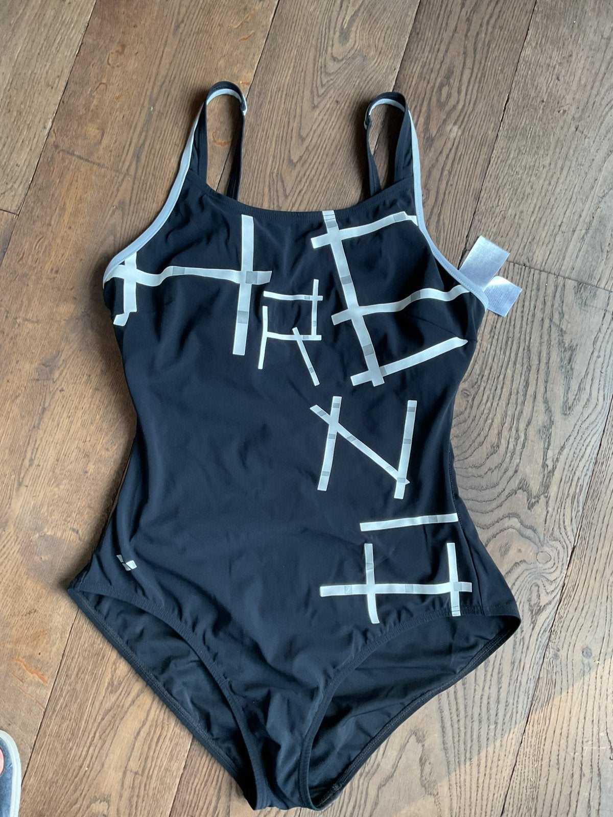 Badpak maat 42, Arena, Kleding | Dames, Badmode en Zwemkleding, Ophalen of Verzenden, Gedragen, Wit, Badpak
