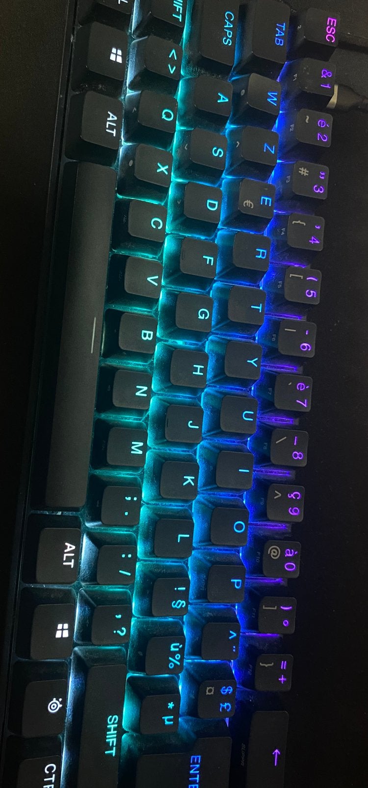Apex 9mini, Informatique & Logiciels, Claviers, Clavier gamer, Enlèvement ou Envoi, Azerty, Comme neuf