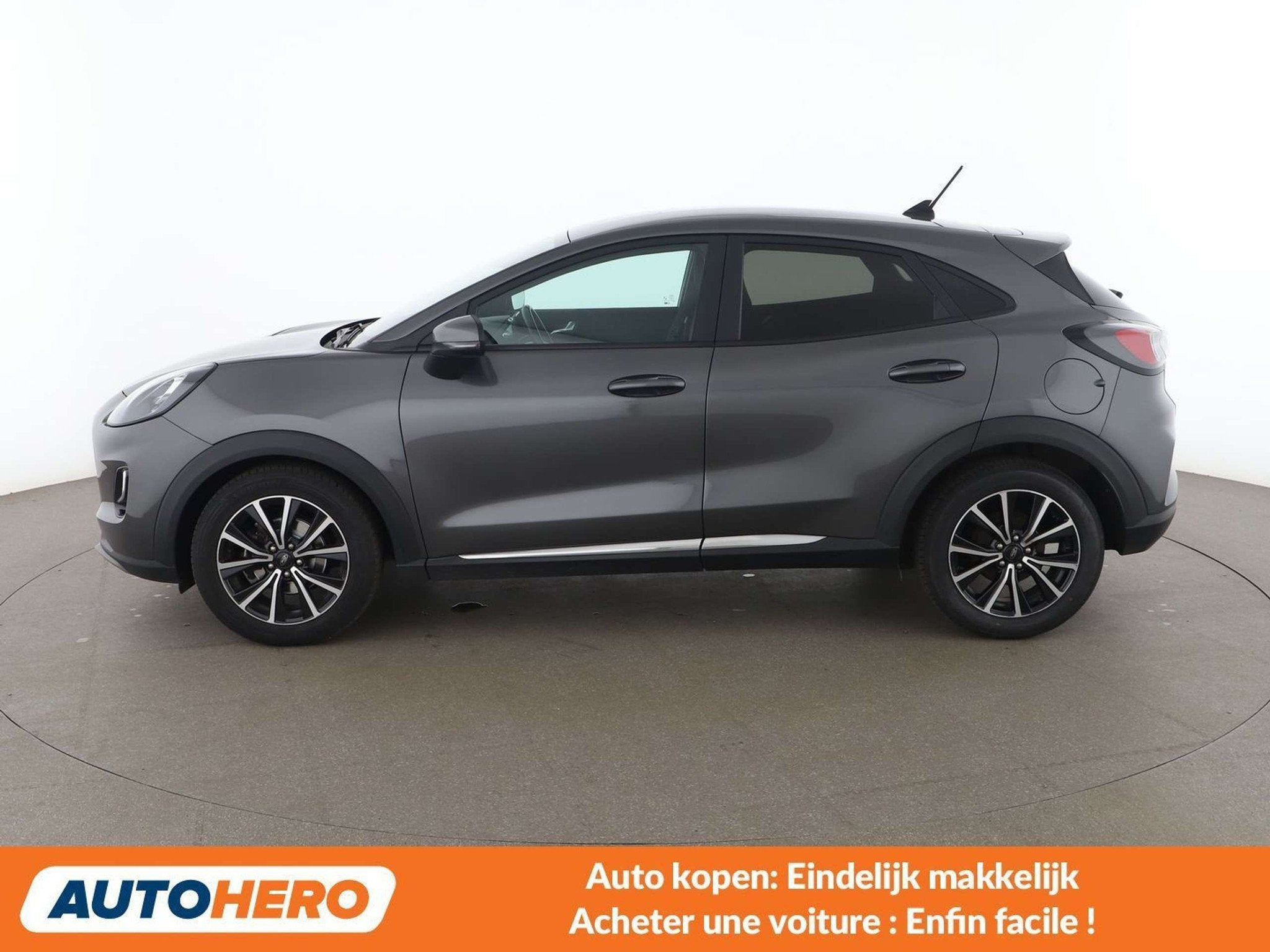 Ford Puma 1.0 EcoBoost Mild-Hybrid Titanium Design, Argent ou Gris, Achat, Euro 6, Boîte manuelle