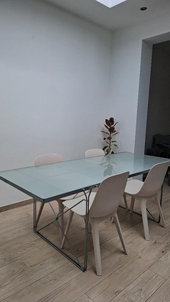 Ikea Moment vintage eettafel Gammelgaard, Ophalen, Gebruikt, Vintage modern, 200 cm of meer