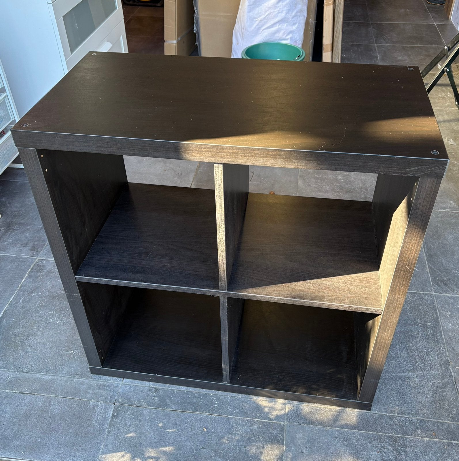 Zwart Ikea kastje, Ophalen, Gebruikt