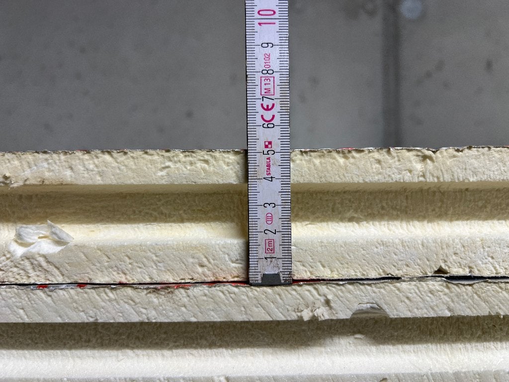PIR-isolatie platen (5 -8-14cm), Bricolage & Construction, Comme neuf, Enlèvement, Mousse rigide (PIR), 5 à 10 m²