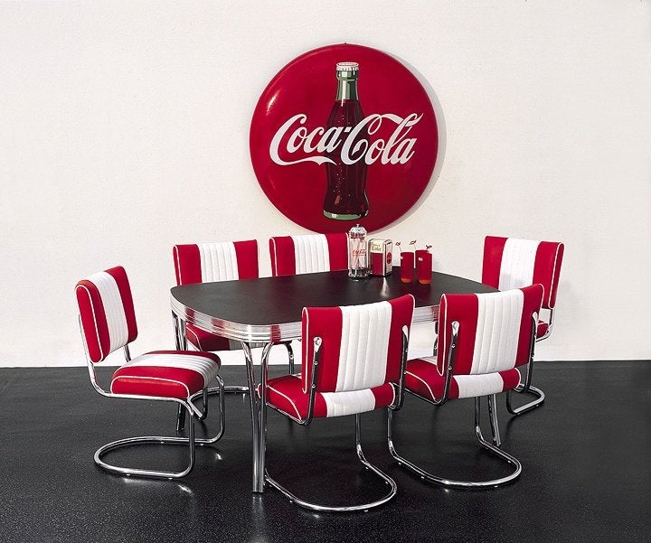NIEUWE GROTE RETRO EETTAFEL jaren 60 TAFEL met KORTING !!, Enlèvement, Maison et Meubles