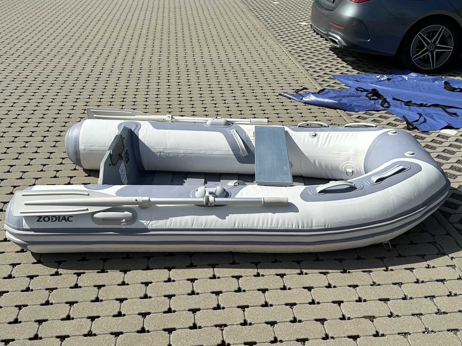 Zodiac 230 aero met Mercury 4 pk FourStroke 4-taktmotor, Ophalen, Aluminium, Pomp, Zodiac