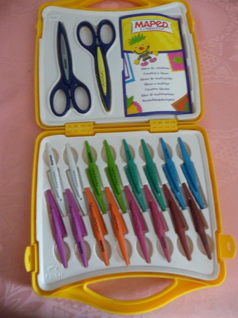 coffret jaune de ciseaux à découper  maped creativ, Ophalen, Fantasie, Overige typen, Nieuw