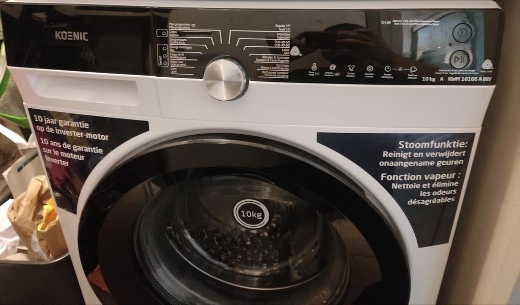 Koenic wasmachine KWM10166A, Elektronische apparatuur, Ophalen, Zo goed als nieuw