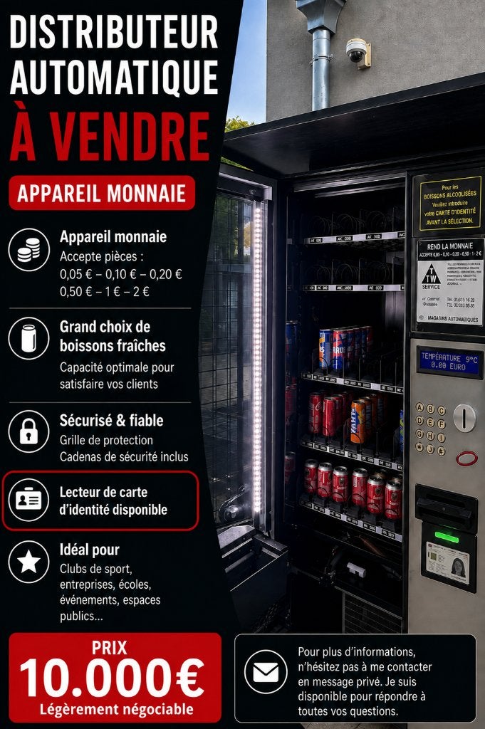 Distributeur, Enlèvement, Utilisé, Autres types