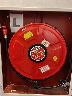 brandslang - somati, Huis en Inrichting, Brandblussers en Brandkasten, Ophalen, Gebruikt, Brandblusser