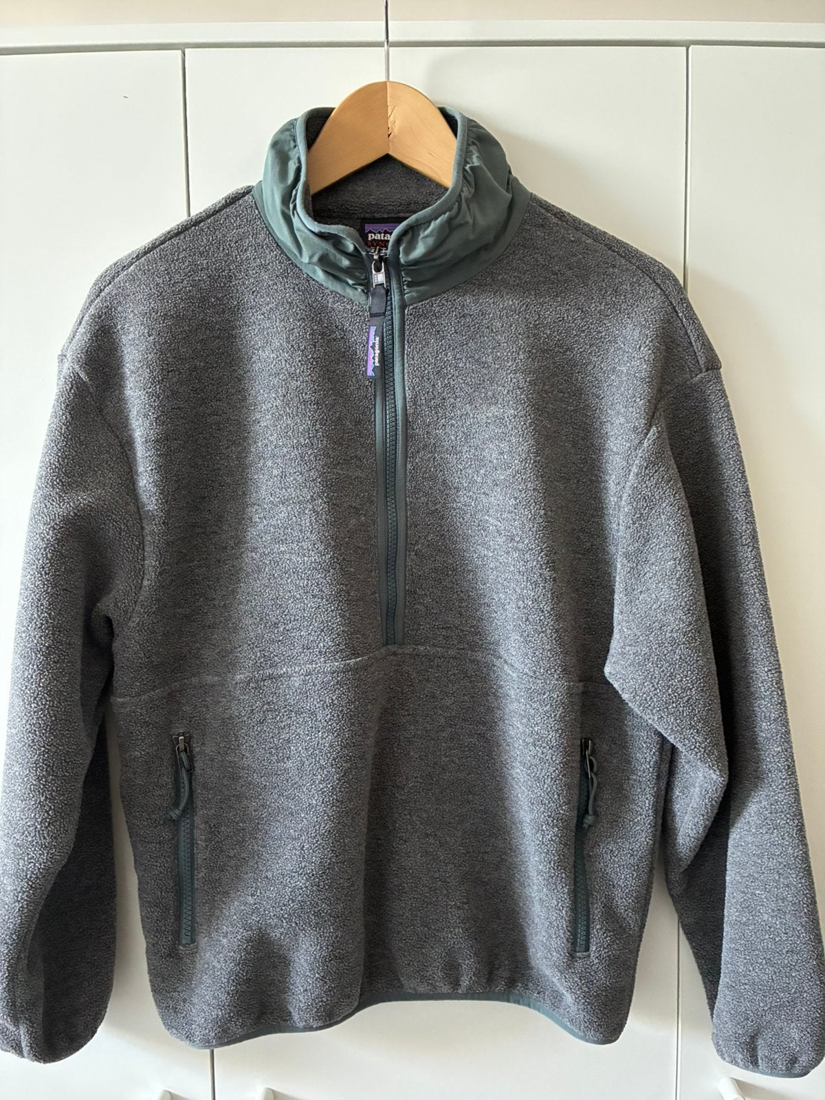 Patagonia Synchilla Marsupial fleece, Ophalen of Verzenden, Zo goed als nieuw, Maat 34 (XS) of kleiner, Grijs