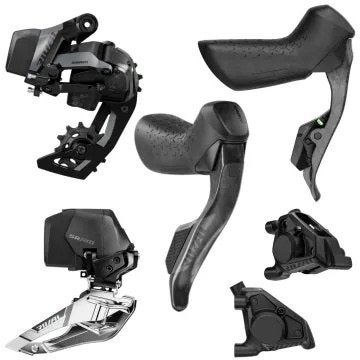 Sram rival AXS 12 speed E1 groepset, komt van nieuwe fiets, Ophalen of Verzenden, Nieuw, Racefiets