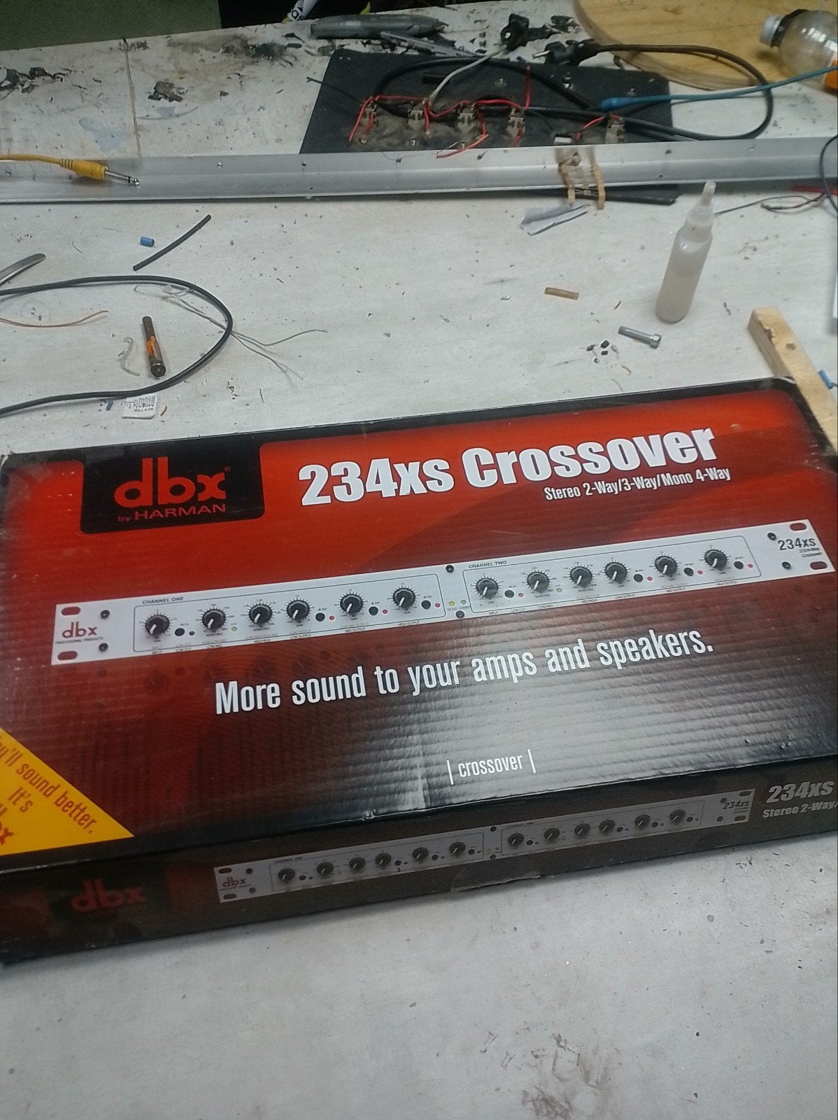 DBX 234xs crossover te koop, Muziek en Instrumenten, Effecten, Ophalen of Verzenden, Zo goed als nieuw, Overige typen