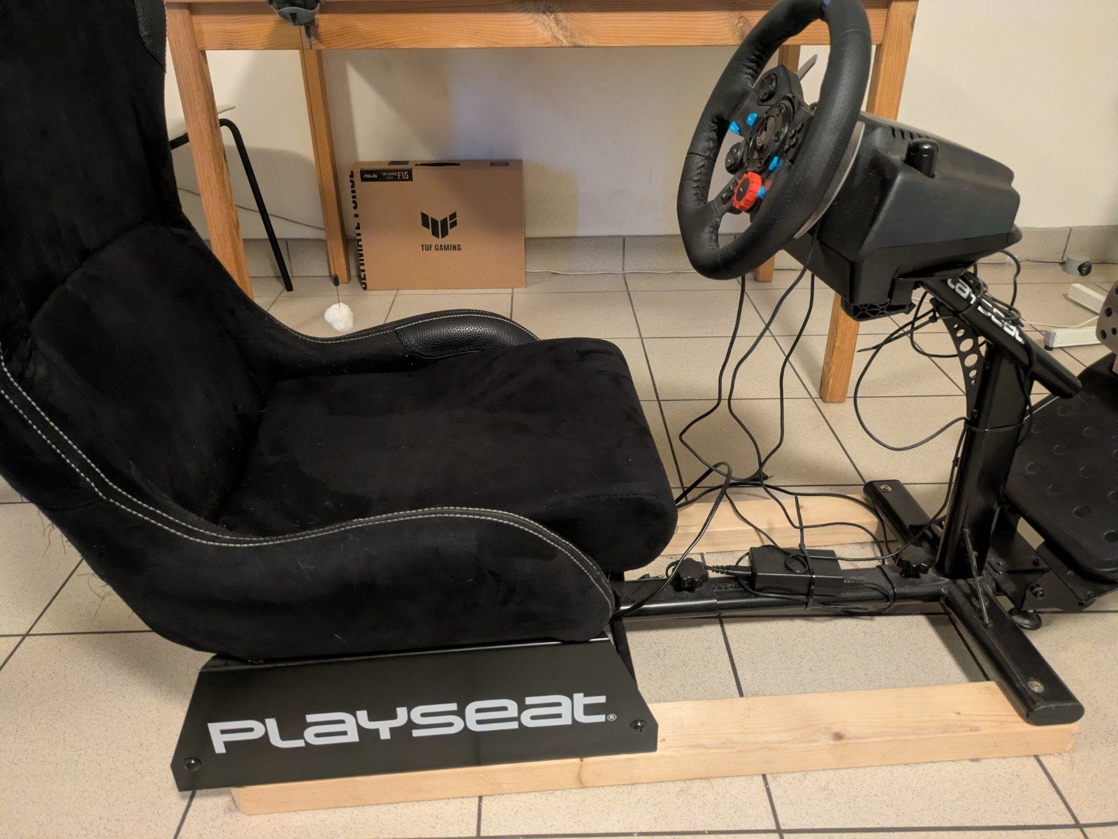 logitech g29 stuur + playseat, Ophalen