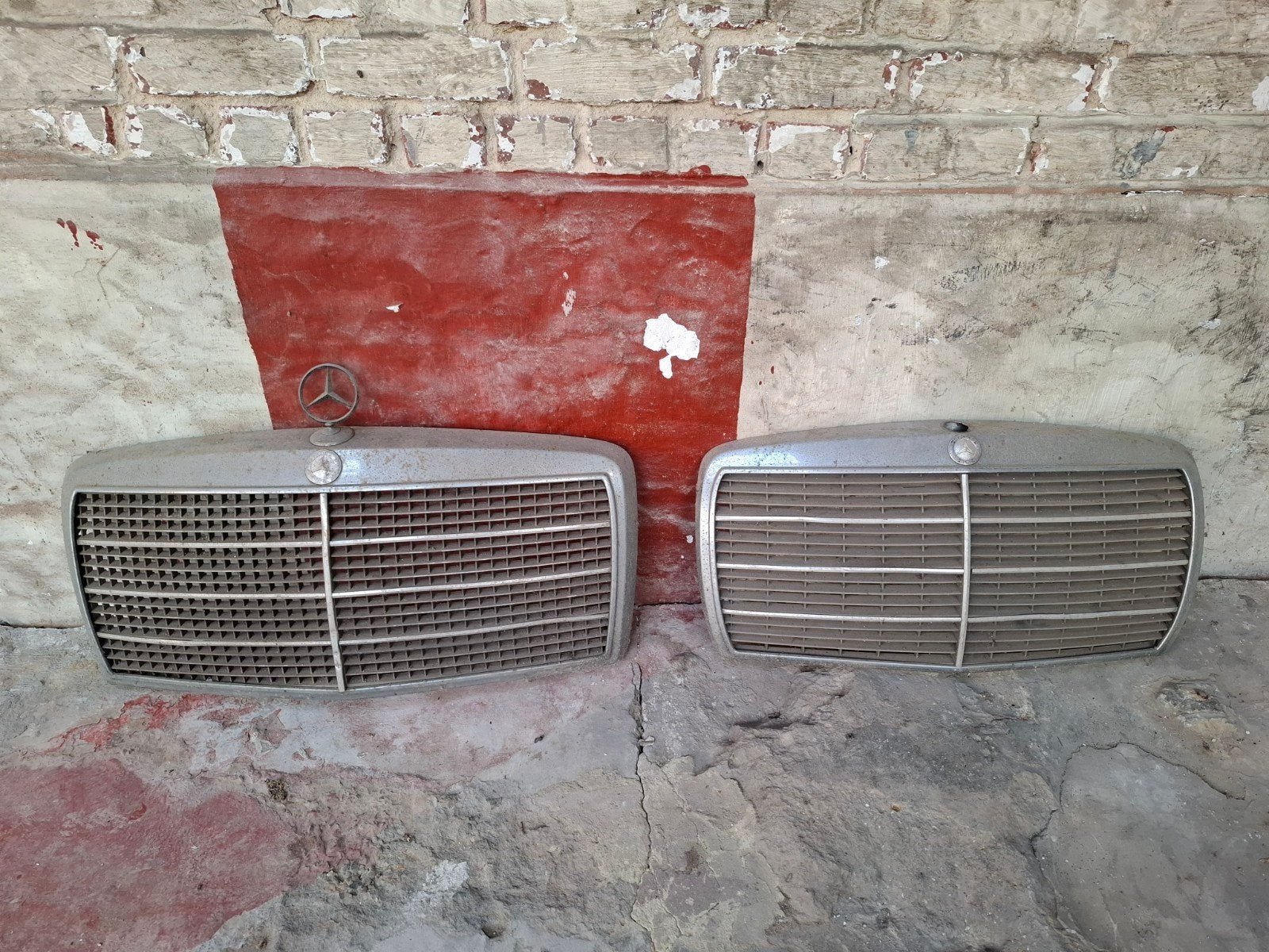 Radiatorrooster grille Mercedes, Ophalen, Voor