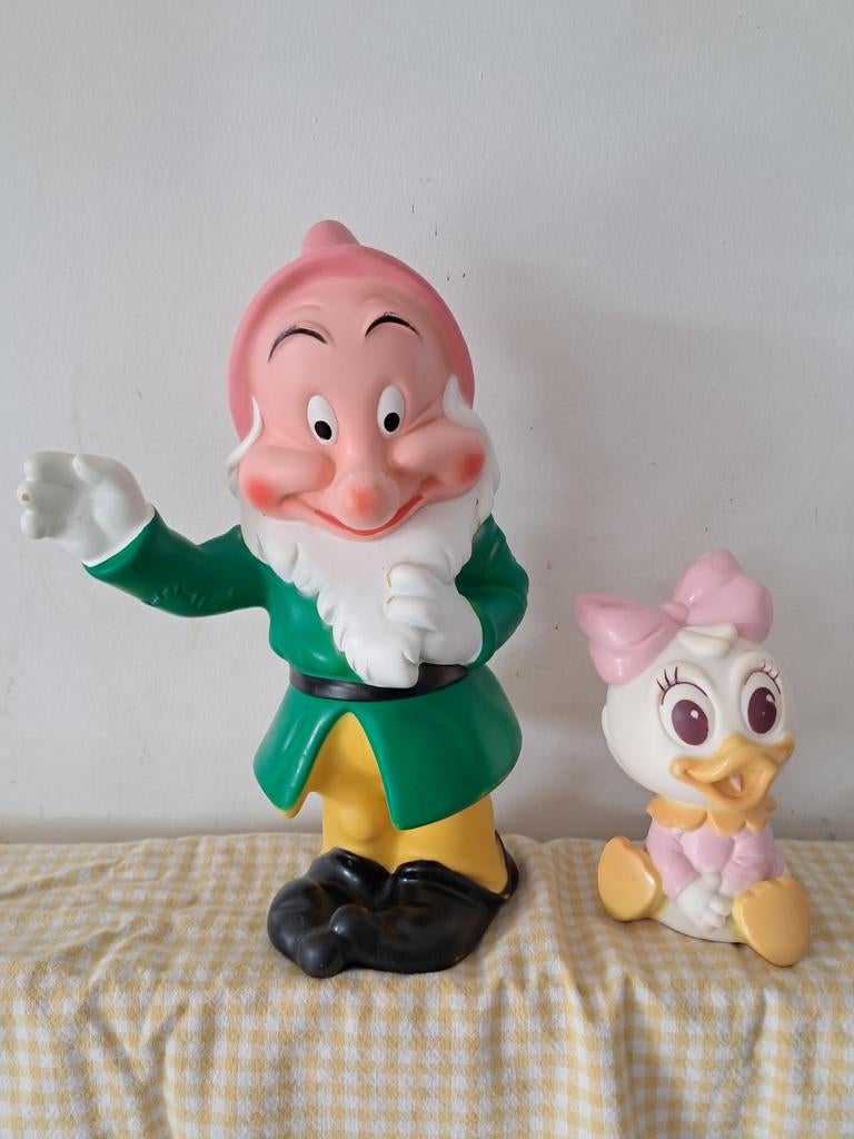 DISNEY  2 original piep  figuren van 1976, Verzenden, Gebruikt